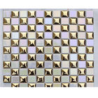 Het grote van het het Glasmozaïek van Capaciteits Multikleuren Multimateriaal van de de Boog Ionenpvd Vacuümdeklaag voor Gouden Zilveren nam Goud toe