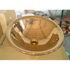 Het grote Gouden de Wasbassin van Capaciteits Ceramische Sanitaryware nam de Gouden Machine van de Kleurenpvd Deklaag toe