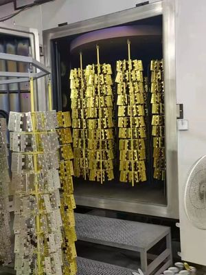 Hoogrendement PVD-coating Systeem met Heldere Metaalglans en Volledige Automatische Besturing voor Roestvrijstalen Sieraden en Glas