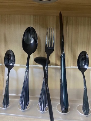 Roestvrij staal gouden kleur tafelgerei lepels vork Pvd titanium chroom vacuüm coating machine