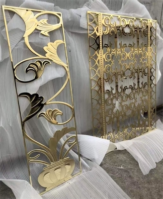 Plaat van roestvrij staal / meubelonderdelen Goud PVD vacuümcoating machine