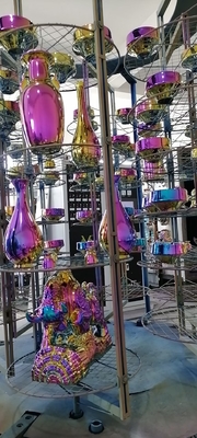Hoogrendement Pvd Vacuüm Coatingmachine voor Roestvrijstalen Platen en Roestvrijstalen Meubelonderdelen voor Keukengerei