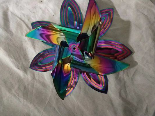 Kleine Pvd vacuümcoatingsmachine / titanium Rainbow Color vacuümcoatingsmachine