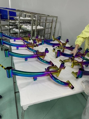 Vlekvrye staal grote afmetingen Pvd grote multi-arc ion vacuümcoating apparatuur voor metalen meubels