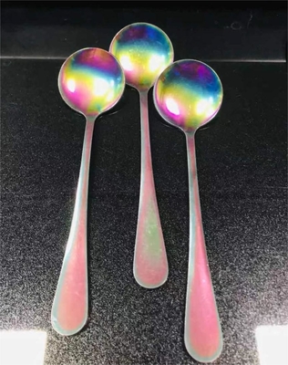 PVD-plaatmachine voor uitlaatbuizen van regenboogkleur 1 jaar garantie