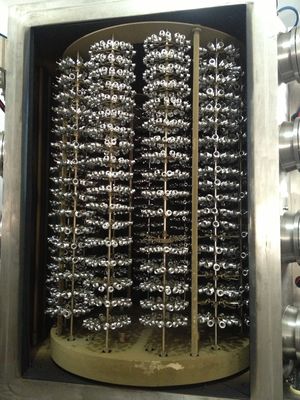 Full Auto High End roestvrij staal horloge Goud PVD Vacuum Coating Machine