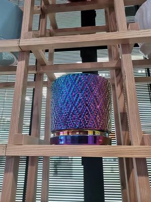 Vervaardiging uit roestvrij staal PVD Titanium-goudcoating apparatuur voor meubels