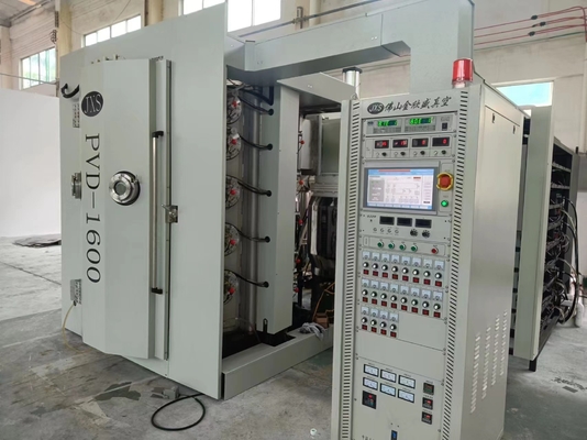 Gepersonaliseerde grootte Hoogglanzende decoratieve film PVD vacuümcoatingsmachine voor roestvrij staal horlogebandhoes