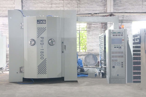 Hoge afzettingstemperatuur Thermische verdamping coatingsysteem voor meerkleurig metalen glanzend kunststof
