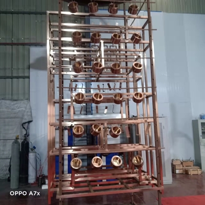 Multi Arc Ion Titanium Coating Machine voor roestvrij staal deurgreep vergrendeling buis
