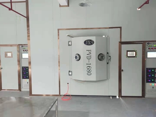 Grote productie roestvrijstalen deurgreep lepel Multi Arc Titanium Gold PVD coating machine