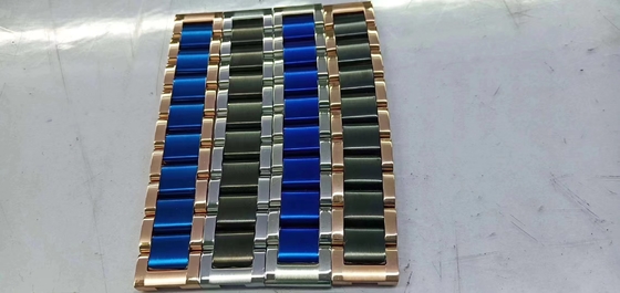 Hoge efficiëntie regenboogkleur roestvrij staal multi-boog-ion PVD coating machine