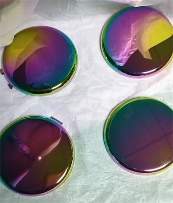 Gepersonaliseerd formaat Roestvrij staal Metalen PVD Vacuum Coating System Voor Gouden Roos Goud Blauw Grijz Zwart Regenboog Kleur