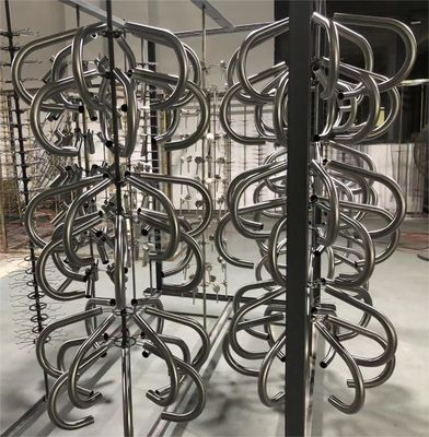 Decoratieve schotels Vaste vloertegels Gouden kleur PVD vacuümcoatingsmachine / keramische coatingsmachine