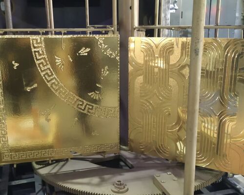 PVD-coatingapparatuur voor keramisch bouwmateriaal met een aangepaste kleurcoating en volledig automatische werking