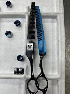 Multicolor PVD vacuüm gecoate schaar met roestvrij en glad oppervlak voor dagelijks gebruik