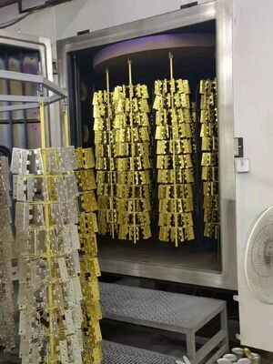 PVD Vacuüm Coating Machine met Anti-Corrosie Coating Hoge Slijtvastheid en Volledig Automatisch Besturingssysteem voor Slotonderdelen