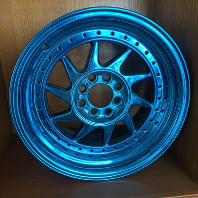 Autowiel PVD coating machine anti-roest vacuüm plating apparatuur voor aluminium legering wielen en motorfietsen velgen