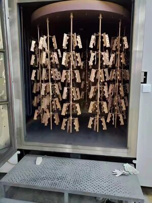 Anti-tarnish PVD coating machine met hardcoating technologie en volledig automatisch besturingssysteem voor deurhardware