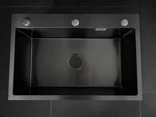 Persoonlijke oppervlaktebewerking PVD vacuümcoating machine voor roestvrij staal wasbak textuur en high-end keuken wasbak