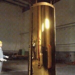 Slijtvaste uniforme matspiegel beëindigt PVD-plateermachine voor grote roestvrijstalen meubelcomponenten