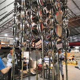 Multi Arc Decorative 40mm Physical Vapor Deposition Machine voor meubels