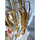 De verticale van de het Meubilairpijp van het Ladingsroestvrije staal Machine van de de Buispvd Vacuümdeklaag voor Gouden Roze Gouden Kleur