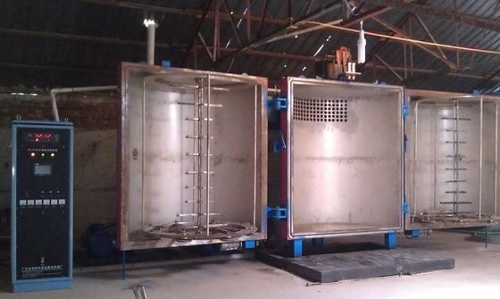 Verticale ABS pp het HUISDIER van PC PMMA Vacuüm het Metalliseren Machine