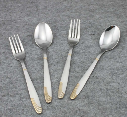 Vlekkeloos staal platteware bestek Vlekkeloos staal vork goud titanium PVD vacuüm coating machine apparatuur