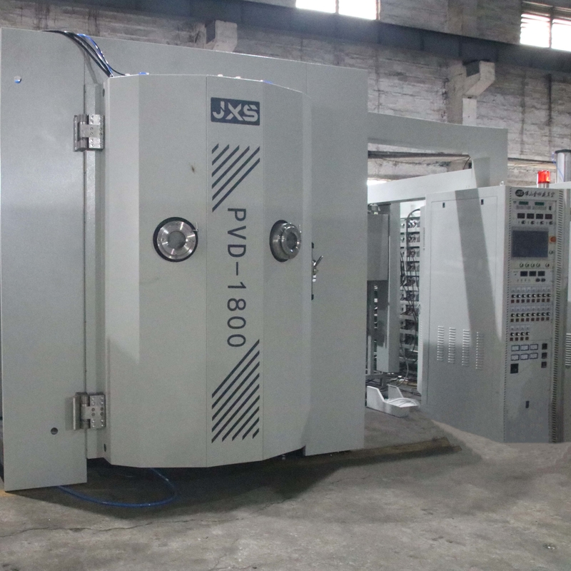 Helder metaal glanzend roestvrij staal tafelgerei Kleur vacuüm coating machine