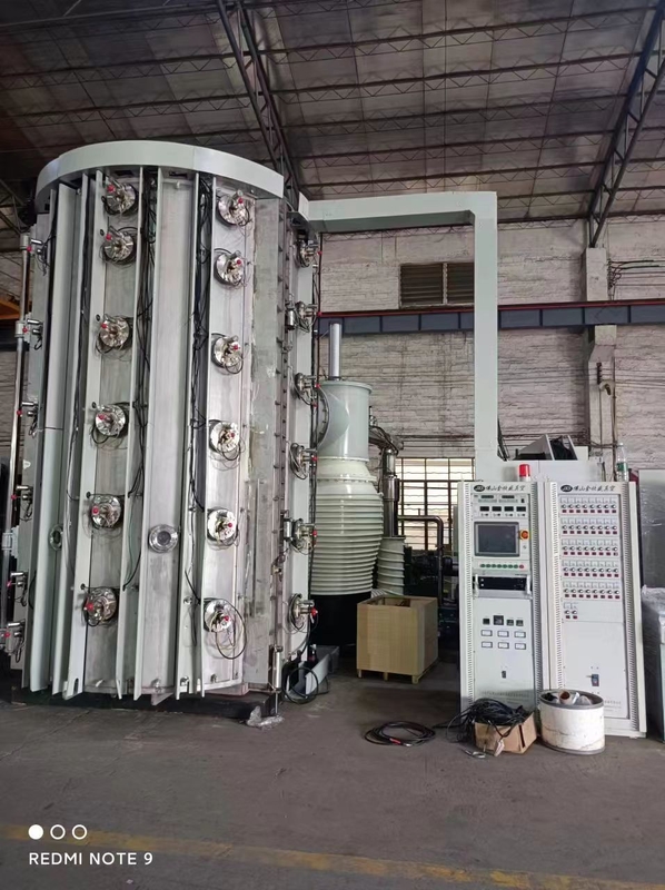 Metalen volledig geautomatiseerde productielijn Vacuumcoated Machine voor goudkleur