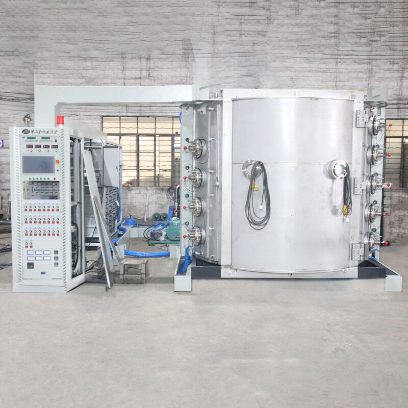 Compacte vacuümplaatmachine voor kleine holtes met multi-tone metalen dunne film en volledig automatisch besturingssysteem