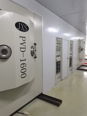 Hoog efficiënte hardware Titaniumgoud Rozengoud Zwart Kleur PVD Kathodische boog afzetting apparatuur