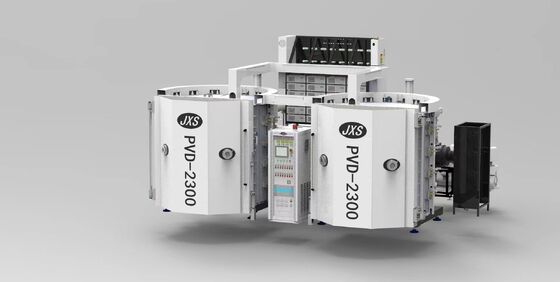 Volledig Automatische PVD Vacuüm Coating Machine voor Keramische Ambachten met Levendige Kleur en Hoge Glans en 1 Jaar Garantie