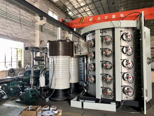 Slijtvaste Krasbestendige Roestvrije PVD Vacuüm Coating Machine voor Metalen Meubelframes