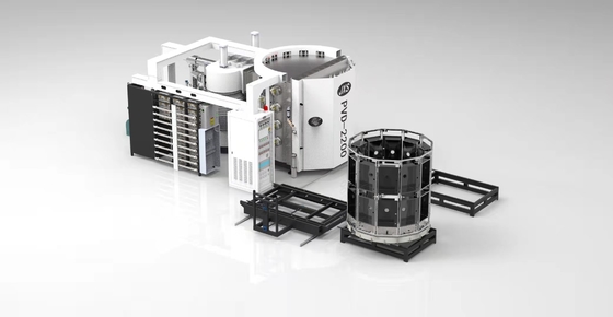 65KW van de het Glasdeklaag van de klokken de Mobiele Telefoon Machine van de het Materiaalpvd Deklaag